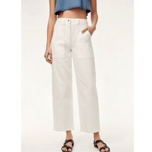 Aritzia Wilfred Free Ryley Wide Leg Jeans Sz 2